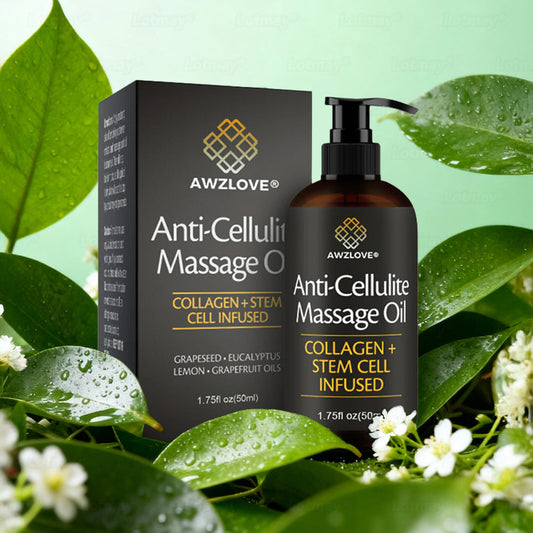 Awzlove® Luxurious Collagen & Stem Cell Anti-Cellulite Massage Oil (🔥70% Off for a Limited Time!)🥑🥑